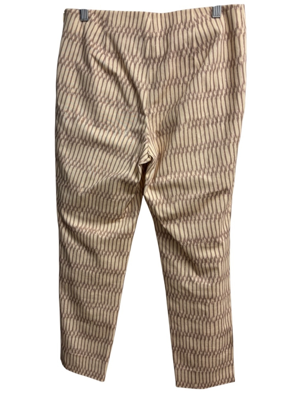 Lafayette 148 New York | Stanton Cropped Pants | Size 6 | Neutral Abstract Print - Picture 7 of 7